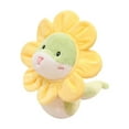 thumbnail image 3 of Serpiente de peluche de juguete, serpiente de juguete suave, muñeco de serpiente, juguete para niños, animal de peluche de serpiente para regalo de Girasol verde 24cm, 3 of 8