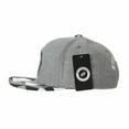 thumbnail image 2 of WITHMOONS Snapback Hat Lion Paper Fold Patch Geometry Pattern Flat Brim Cotton Baseball Cap TR2938 (Grey), 2 of 4