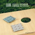 thumbnail image 3 of Corn Filled Cornhole Bags - Set of 8 Bean Bags for Corn Hole Game - Regulation Size & Weight - Navy Blue & Yellow, 3 of 5