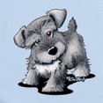 thumbnail image 2 of CafePress - Kiniart Silver Schnauz Long Sleeve Infant Bodysuit - Long Sleeve Cotton Baby Bodysuit, 2 of 4