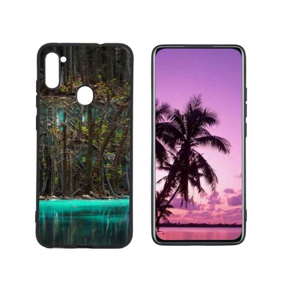 Compatible with Samsung Galaxy A11 Phone Case, Forest-1-80 Case Silicone Protective for Teen Girl Boy Case for Samsung Galaxy A11
