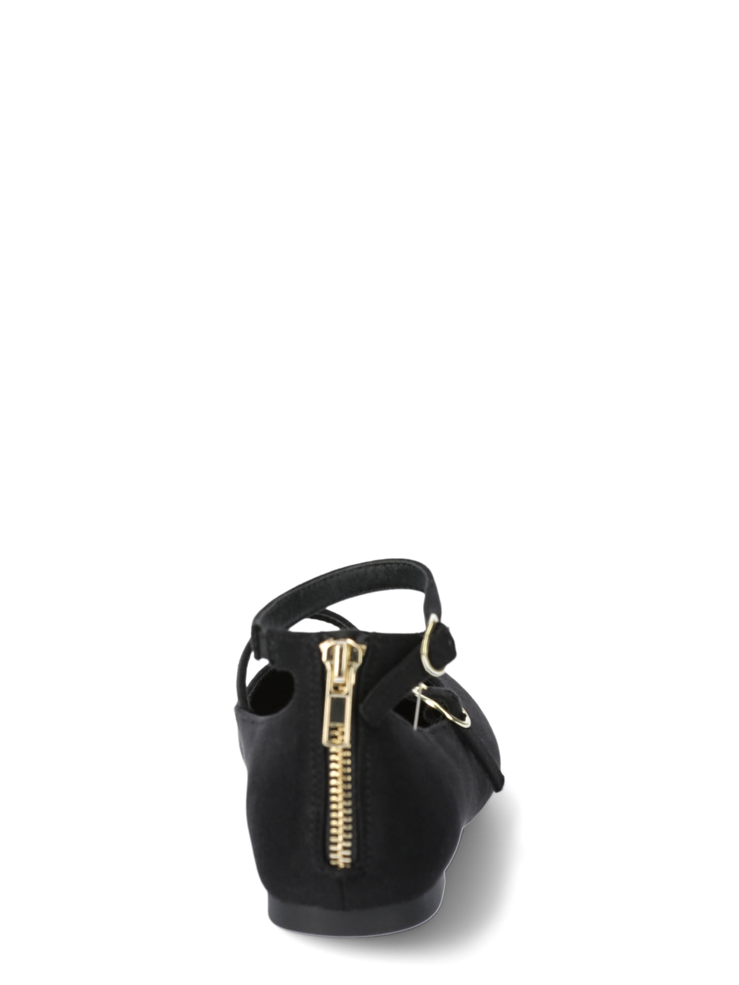 No Boundaries Women's Ankle-strap Mary Jane Flat
