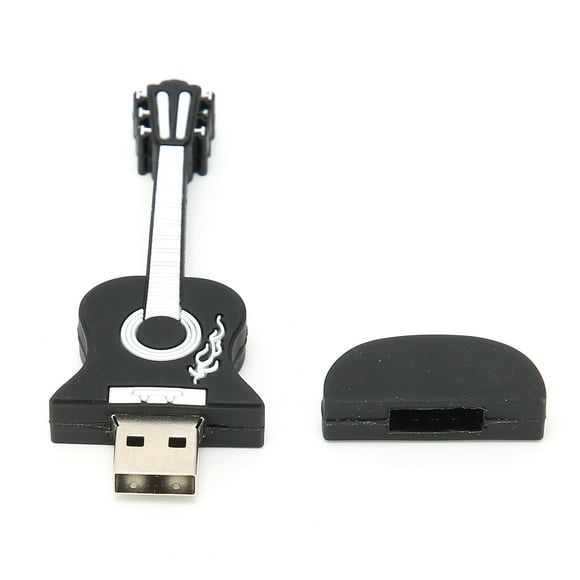 Usb USB Flash Drives Guitar Appearance Capacity Optional Compatible System for Data Storage Transmission