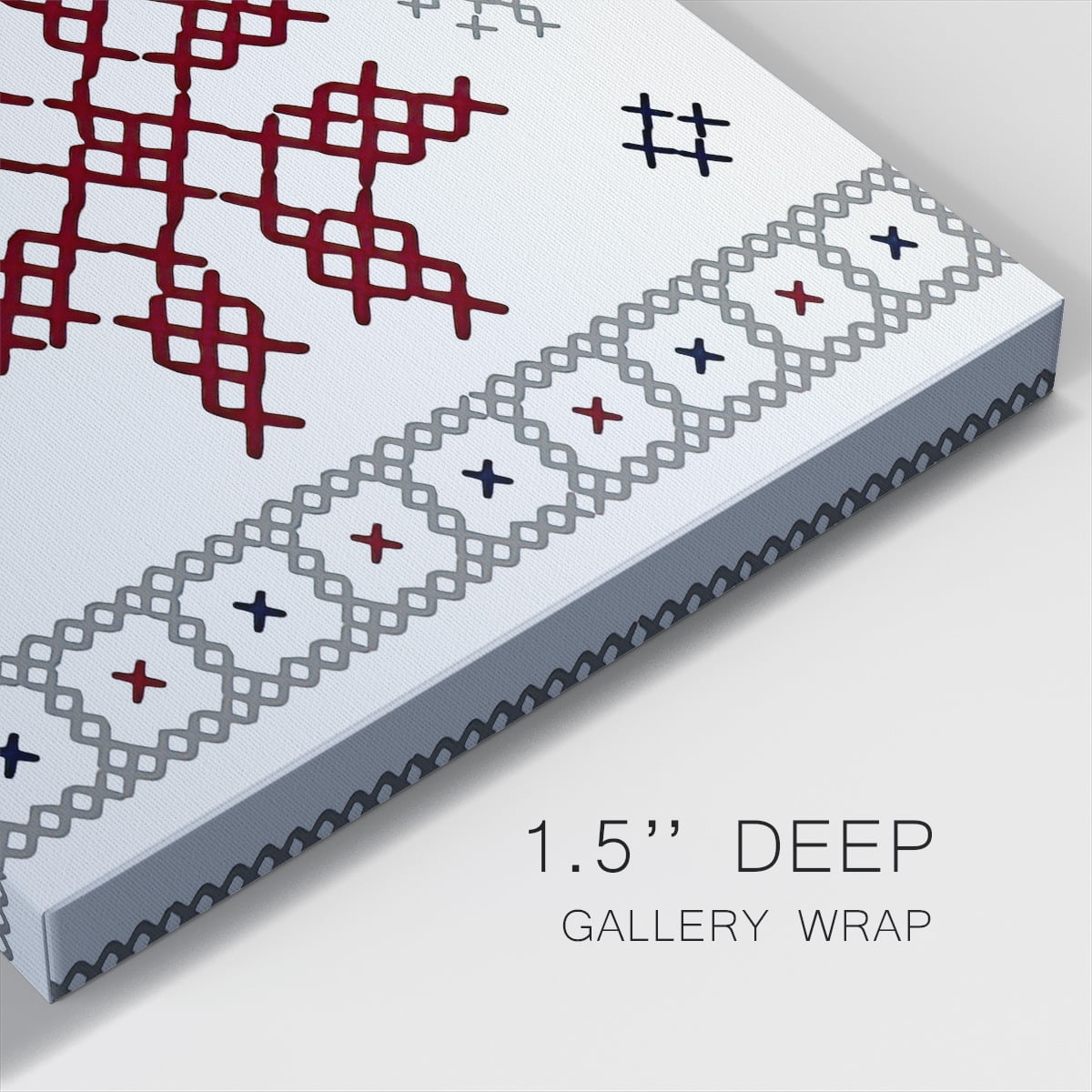Snowflake Sweater- Gallery Wrapped Canvas