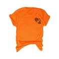 thumbnail image 2 of WNEGSTG Shirts for Women Raising My Husband Is Exhausting T Shirt Funny Wife Gift Shirt Orange, 2 of 4