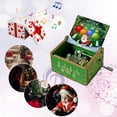 thumbnail image 5 of Caja de manivela Mini música lindos suministros para fiestas de música navideña (globo de Papá Noel), 5 of 5