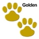thumbnail image 1 of 2 unids/set pegatina de coche diseño fresco pata 3D Animal perro huellas de pies calcomanía de huella pegatinas de coche, 1 of 5