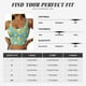 thumbnail image 5 of Fotbe Beer Sujetador Deportivo Largo sin Aros para Mujer con Almohadillas y Soporte Medio, Transpirable y Absorbente, Camiseta Tipo Chaleco o Tank Top-Medium, 5 of 8