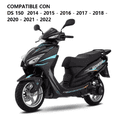 thumbnail image 3 of Parrilla Original Para Moto Italika Ds150 Xs150 Negro, 3 of 5