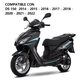 thumbnail image 3 of Parrilla Original Para Moto Italika Ds150 Xs150 Negro, 3 of 5