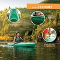 thumbnail image 5 of Lifetime Charger 10 ft Sit-Inside Kayak with Paddle, Coastline Dualtone (91398), 5 of 14