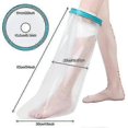 thumbnail image 4 of Waterproof Adult Leg Cast Protector, Cast Shower Bag For Broken Knees, Toe, Ankle, Foot Injury, Burns, Adult Leg Cast Protector Keep Wounds And Bandag, 4 of 5