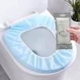 thumbnail image 4 of 10 Pack Disposable Portable Toilet Seat Cover Non-Woven Toilet Seat Cover Suitable For Traveling Hotel Airplane Public Toilet Individual Packing Travel Essentials, 4 of 8