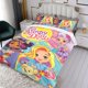 thumbnail image 3 of Día Soleado Conjunto de sábanas temático, trío de piezas, cómodo y amigable con la piel, diseño único, regalo de decoración para el hogar para familiares, amigos y fans,140cm *210cm, 3 of 6