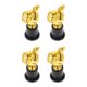 thumbnail image 2 of 4 trofeos conmemorativos de deportes delicados, premios escolares (dorados), 2 of 7