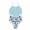 A49 Sky Blue1, variant on FASHOFT Girls Swimsuit Two Piece Bathing Suit Tiered Ruffle Adjustable Straps Floral Print Swimwear Light Pink1 10-11 Years
