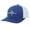 Royal/White, variant on Christian Good News Cross Embroidered Mens Adjustable Snapback Mesh Back Trucker Hat, Red/White