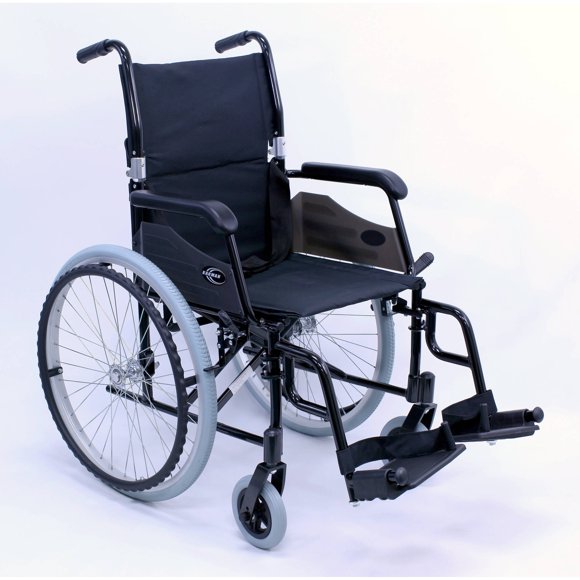 Karman 24 pounds LT-980 Ultra Lightweight Wheelchair Black