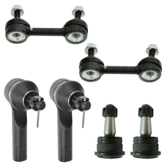 Front Lower Ball Joint Tie Rod End Sway Bar Link Steering Suspension Kit Set 6pc PSA65800 Fits select: 1998-2001 NISSAN ALTIMA