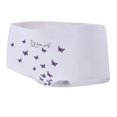 thumbnail image 4 of Calzoncillos de Mujer Ropa Interior Seda de Ropa Interior Elástica Suave Blanco, 4 of 9