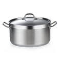thumbnail image 1 of Cooks Standard Marmite Professionnelle en Acier Inoxydable pour Four Hollandais avec Couvercle, 9Qt, Grand, 1 of 7