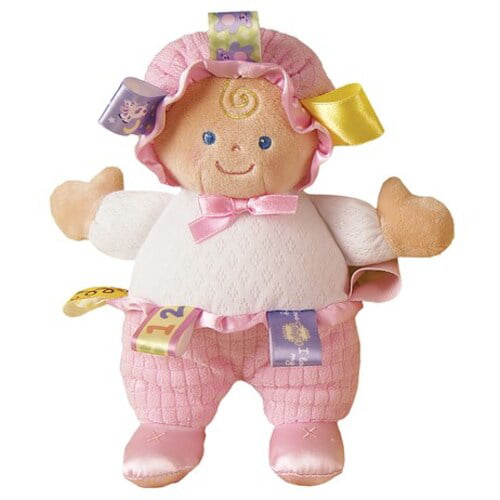 Taggies Pink Soft Doll Mary Meyer