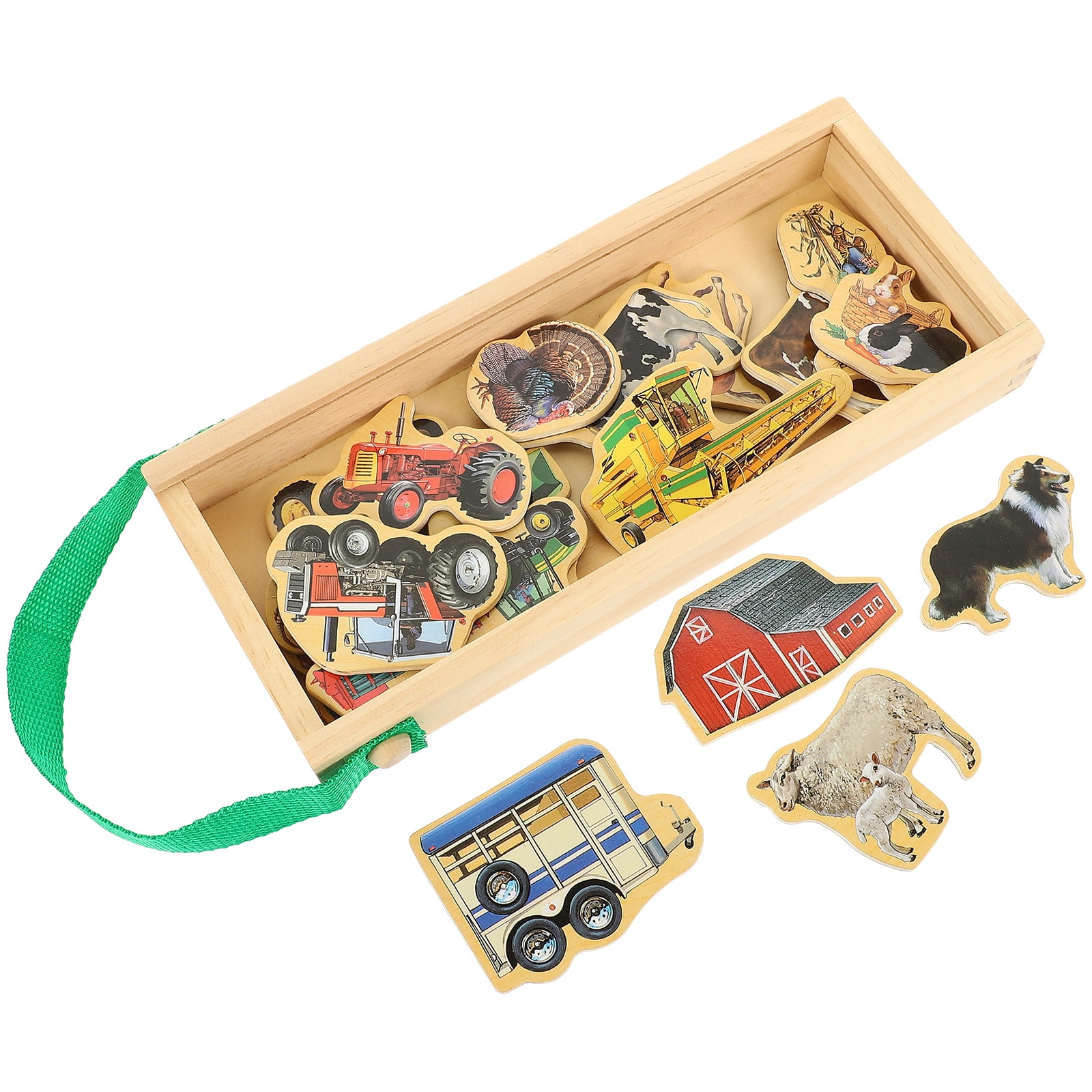 NUOLUX 1 Box Toddlers Fridge Kids Early Cognition Learning