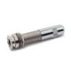 thumbnail image 4 of GT299 - Candado cilíndrico roscado para correa de guitarra, conector jack de guitarra, clavija de extremo y casquillo roscado corto para bajo (plateado), 4 of 7