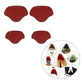 thumbnail image 4 of Semelles de Talon de Chaussure Réparation de Talon Adhésif Semelles de Chaussure pour Hommes & Femmes Talons Hauts Rouge, 4 of 8