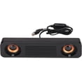 thumbnail image 1 of Laptop Speakers, Wired Speakers with HiFi Stereo Subwoofer, USB Powered Mini Soundbar Speakers for TV, Computer, Tablet, Phone, 1 of 5