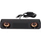 thumbnail image 1 of Laptop Speakers, Wired Speakers with HiFi Stereo Subwoofer, USB Powered Mini Soundbar Speakers for TV, Computer, Tablet, Phone, 1 of 5