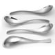 thumbnail image 1 of Cucharas de sopa gruesas y pesadas, cucharas de sopa de acero inoxidable, cucharas de mesa, juego de 4 Adepaton WRMH-130, 1 of 6