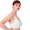 thumbnail image 2 of Bali Comfort Revolution® ComfortFlex Fit® Wirefree Bra Timeless Purple Retro XL Women's, 2 of 5