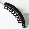 thumbnail image 3 of fuxzkrlz Large Banana Hair Clip – Anti-slip Teeth No Damage Back Head, High Bun Claw for Long Hair Accessory, 3 of 7
