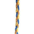 thumbnail image 2 of IT'S RIDIC! No Slip Grip/Non-Slip Sports/Athletic Nylon Triple Braided Sports Headband (Blue | Yellow |Softball Seam), 2 of 5