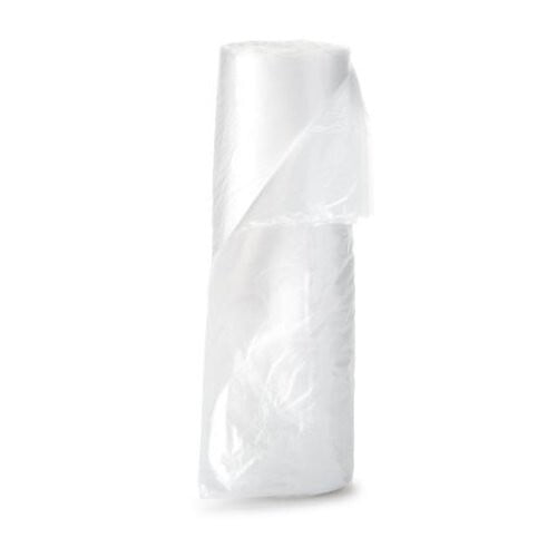 1000 Clear 10 Gallon Plastic Can Liners Trash Bags Garbage Bag Roll 1000 Bags