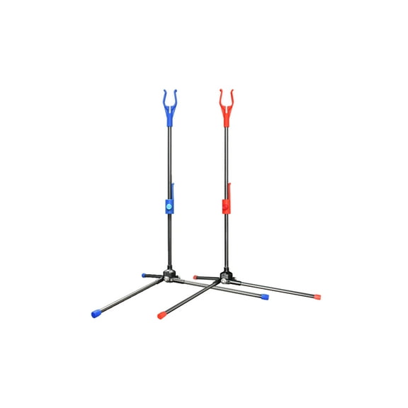 1PCS Archery Recurve Bow Stand Holder Foldable Bracket Rack Hunting Hanger Bow
