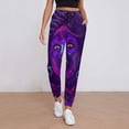 thumbnail image 2 of Terrifier Women's Sweatpants Fall Jogger Pants Workout Lounge Comfy Athletic Joggers 2XL, 2 of 8