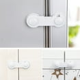 thumbnail image 6 of Cabinet Locks Adhesive Baby Proofing Latches Multi-Purpose 1Pc, Perfect For Busy Parents To Secure Cabinets And Create A Safe Home For Toddlers, Improved Double Press Design, 6 of 7
