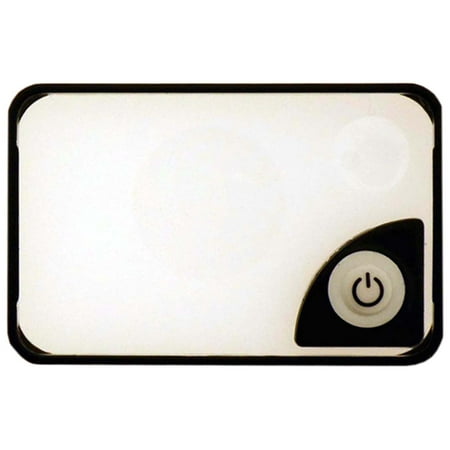 Lumagny: 1.5x/4x LED Magnifier - Credit Card Size - Black