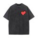 thumbnail image 5 of RKSTN Valentine's Day Gifts T Shirts for Men Oversized Crewneck Cotton Valentine Print Short Sleeves Shirts Tops Mens Casual Round Neck Sports Washed Distressed T-Shirts Loose Comfy Soft Tee Shirts, 5 of 6