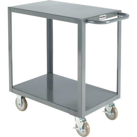 Global Industrial 800456 Steel Utility Cart with 3 Shelves, 1200 lbs - 30 x 18 x 35 in.