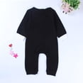 thumbnail image 4 of Coerni Toddler Kids Baby Boys 1st Christmas Outfit Gentleman Long Sleeve Jumpsuit 3 6 12 Months Toddler Fall Winter Clothes, 4 of 9