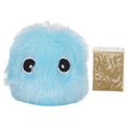thumbnail image 1 of Pelotas de juguete para gatos de peluche, juguete esponjoso para gatos con sonido de animal realista y hierba gatera para ejercicio de gato, azul (sonido de rana), 1 of 5