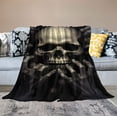thumbnail image 2 of ONETECH Horror Skull Blanket Halloween Scary Hands Super Soft Bedding Throw Blanket Flannelette Blankets Couch Sofa Warm Lightweight for Boys Girls, 2 of 6