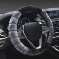 thumbnail image 2 of Winter Short Plush Steering Wheel Cover Car Warm Steering Wheel Cover, 2 of 2