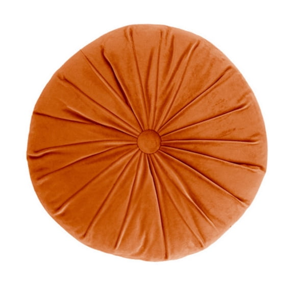 Dvumao Round Pumpkin Cushion Solid Color Round Cushion Sofa Cushion Headboard Cushion