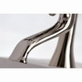 thumbnail image 3 of Kingston Brass KS268PN Kingston 7" Center Deck-Mount Clawfoot Tub Faucet with Hand Shower, Polished Nickel, 3 of 8