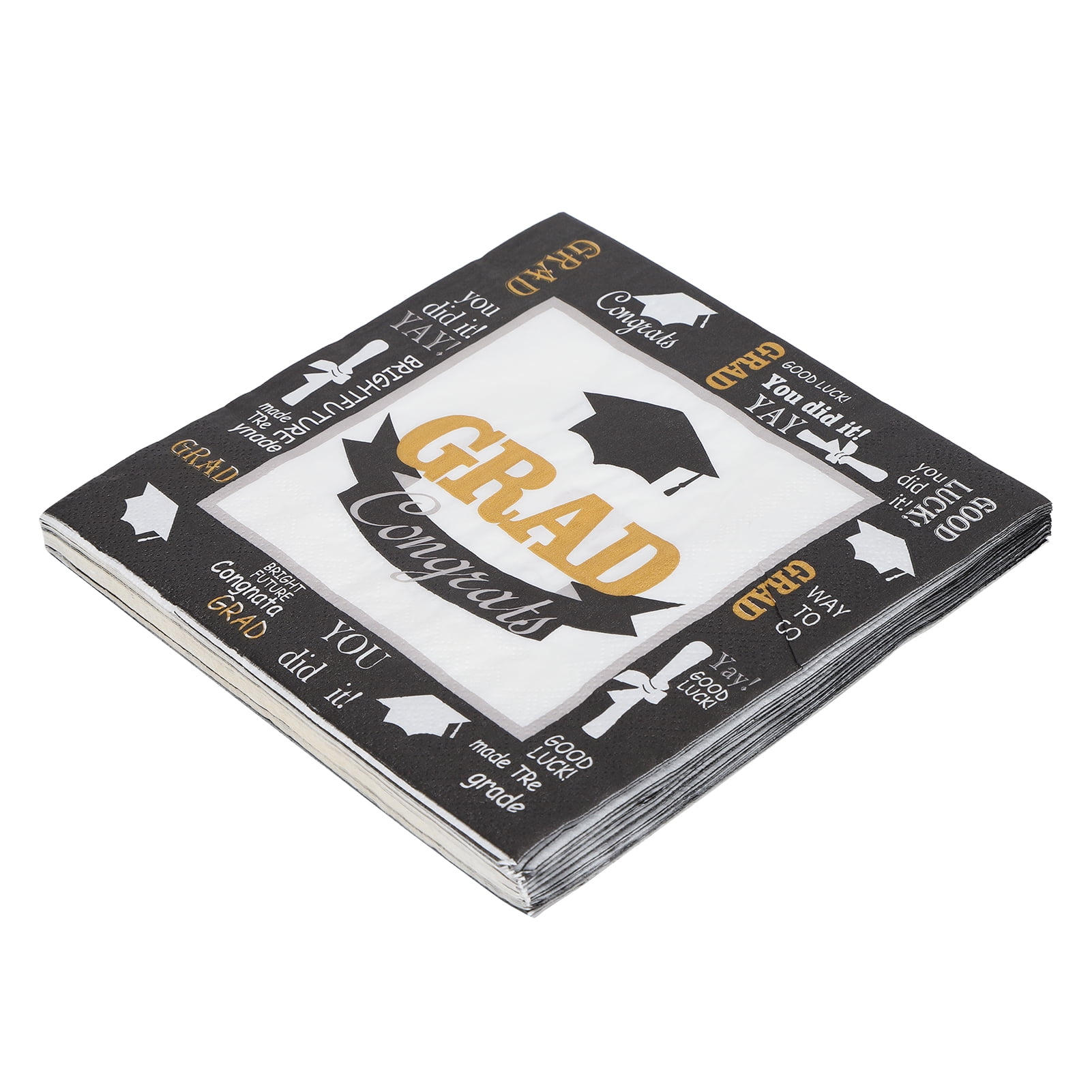 Graduation Paper Napkins, Graduation Party Napkins Easy Wiping Wide