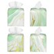 thumbnail image 2 of Fotbe Green And Gold Abstract Marble Porta Pañuelos Decorativo de Cuero, Caja Cuadrada Moderna para Pañuelos Faciales, Organizador y Dispensador 5x5x5'', 2 of 7